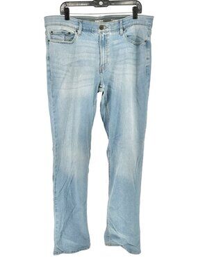 Sonoma Flexwear Light Wash Mens Straight Fit Jeans Size 36x34 Cotton Blend